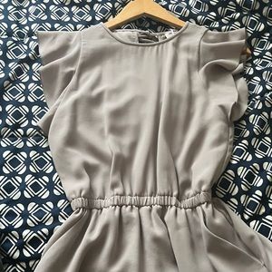 Wilfred ruffle sleeve romper